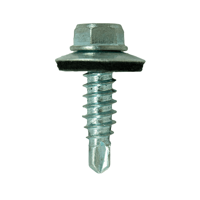 TORNILLO HEX PUNTA BROCA C/G AUTOPERFORANTE 12X 3/4" AV X100 UNIDADES