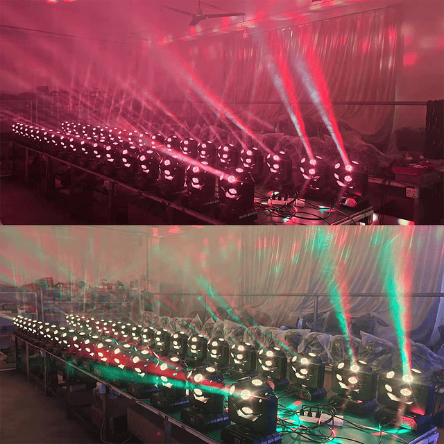 Foco Profesional De Iluminación 4 En 1 LED RGB 100W. DMX512