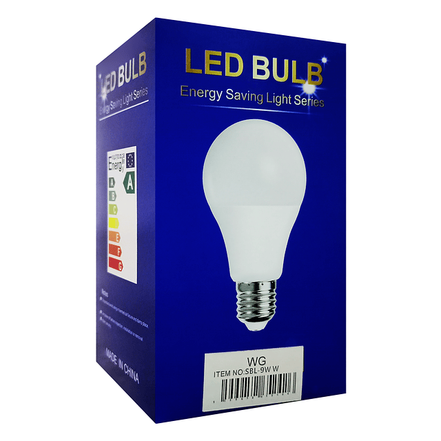 Ampolleta LED De 9W. - Luz Fría / GTI Modelo WG SBL-9W