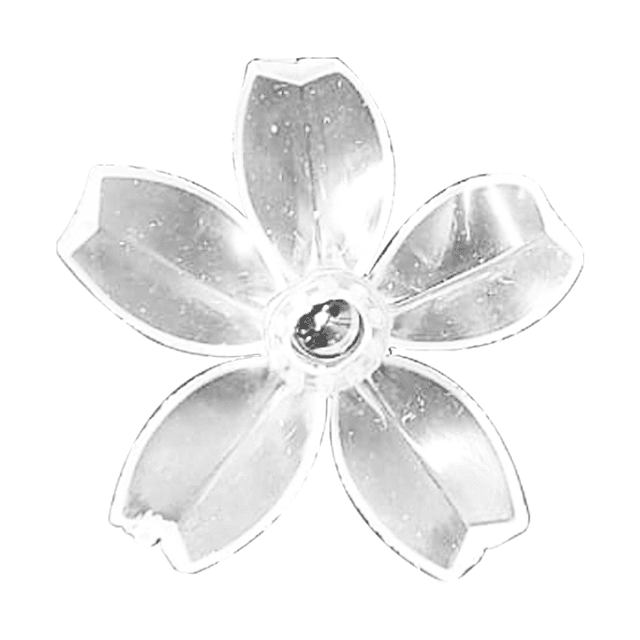 Guirnalda Solar LED Color de Luz Multicolor con Luces Forma de Flor - 6.5 Metros de Largo / TGO