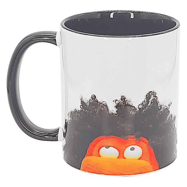 Tazón Cerámico con boca abajo 31 Minutos Fredy Turbina DTF UV