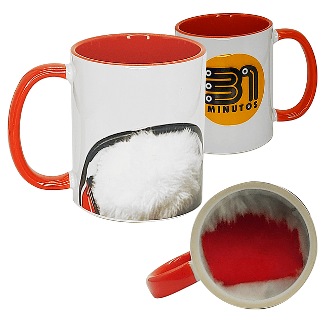 Tazón Cerámico con boca abajo 31 Minutos Juanin Juan Harry DTF UV