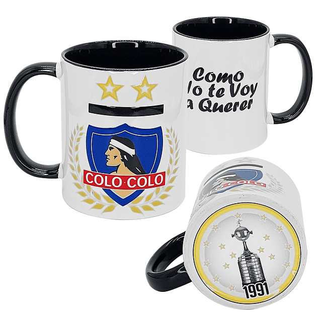 Tazón Cerámico con base abajo Colo - Colo DTF UV