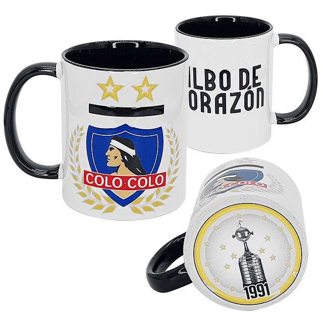 Tazón Cerámico con base abajo Colo - Colo DTF UV