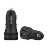 Cargador de Vehículo con Doble Puerto USB y Salida Total de 2.4A. / Motomo Modelo MO-2991