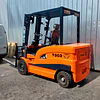 Grúa Horquilla Eléctrica 3.0 Ton Cpd30 Mástil Triple 4.5mt H1500