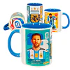 Tazón Cerámico con Base Diseño Mundial FIFA 2026 Messi Argentina