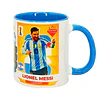 Tazón Cerámico con Base Diseño Mundial FIFA 2026 Messi Argentina