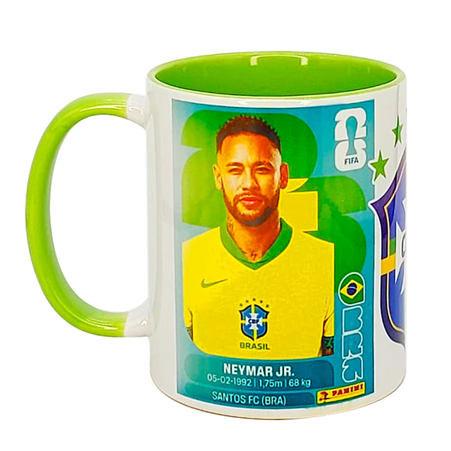 Tazón Cerámico con Base Diseño Mundial FIFA 2026 Neymar Jr