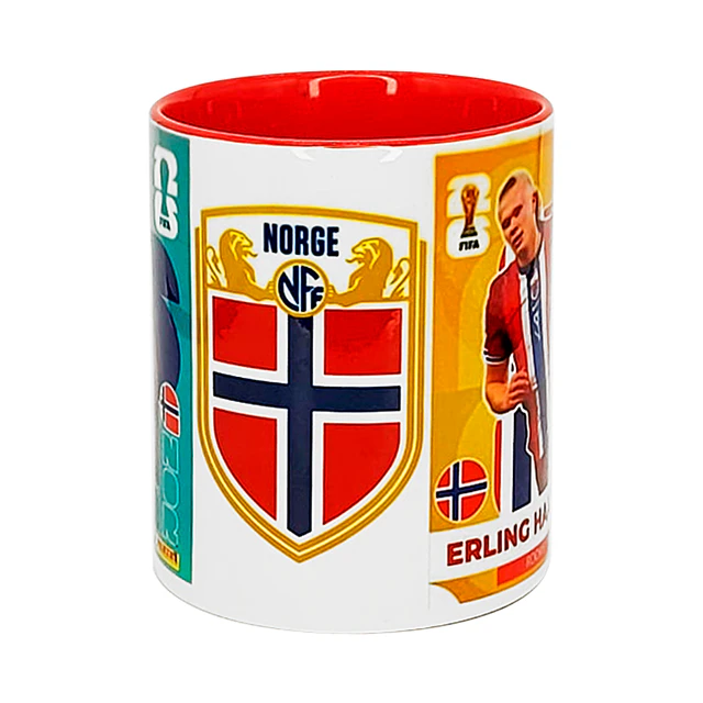 Tazón Cerámico con Base Diseño Mundial FIFA 2026 Noruega Haaland
