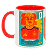 Tazón Cerámico con Base Diseño Mundial FIFA 2026 España Yamal