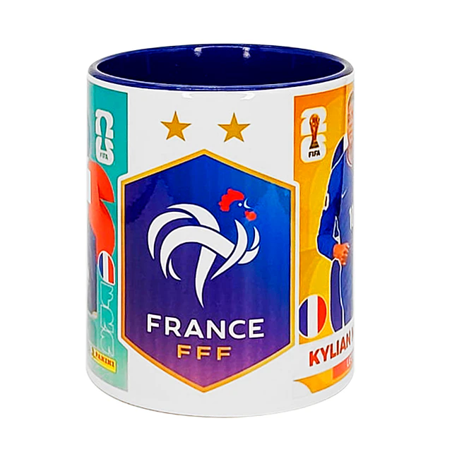 Tazón Cerámico con Base Diseño Mundial FIFA 2026 Francia Mbappe