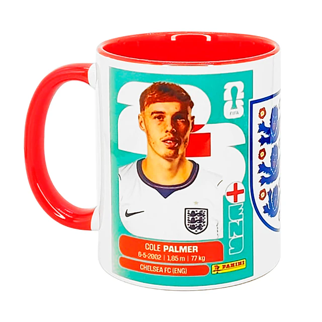 Tazón Cerámico con Base Diseño Mundial FIFA 2026 Inglaterra Cole Palmer