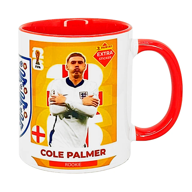 Tazón Cerámico con Base Diseño Mundial FIFA 2026 Inglaterra Cole Palmer