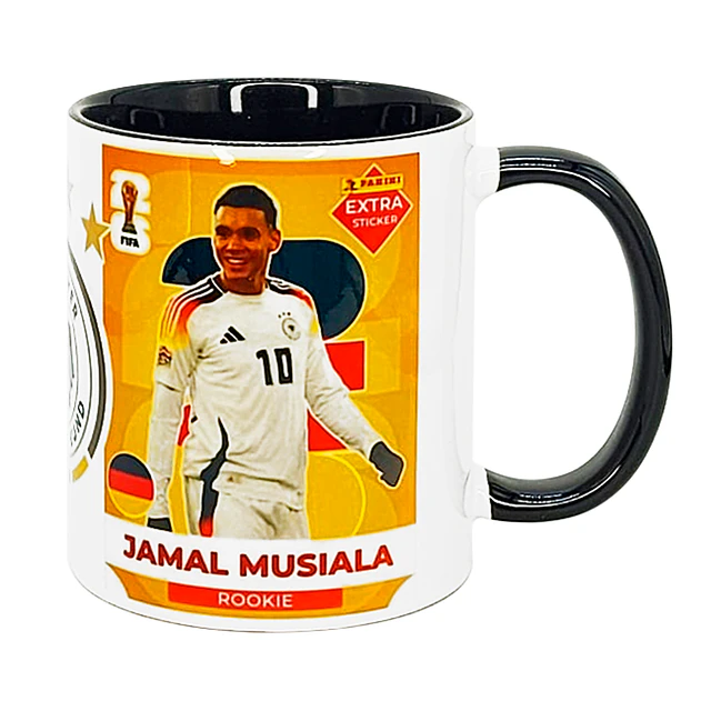 Tazón Cerámico con Base Diseño Mundial FIFA 2026 Alemania Jamal Musiala