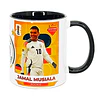 Tazón Cerámico con Base Diseño Mundial FIFA 2026 Alemania Jamal Musiala