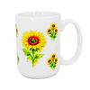 Tazón Cerámico 13oz 380ml Flores Ilustradas Linea Botánica 