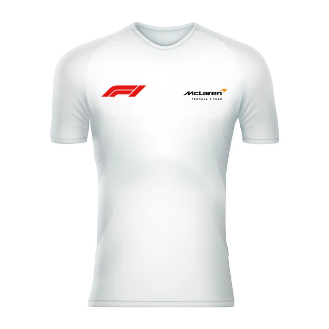 Polera Unisex 100% Poliéster F1 Mclaren
