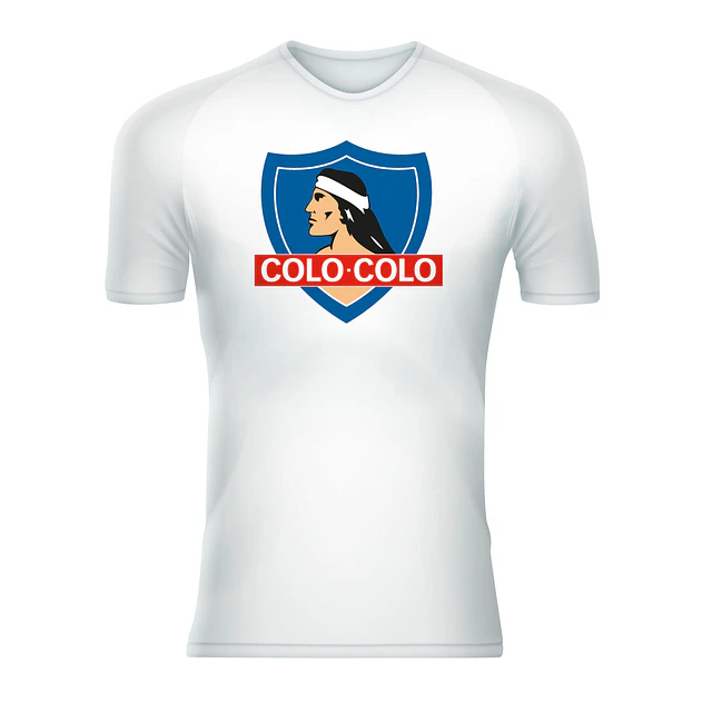 Polera Unisex 100% Poliéster Colo-Colo