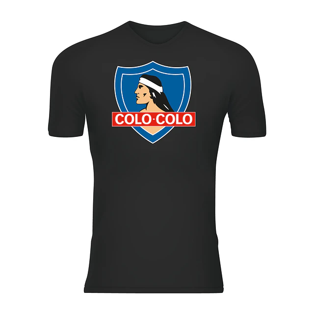 Polera Unisex 100% Poliéster Colo-Colo