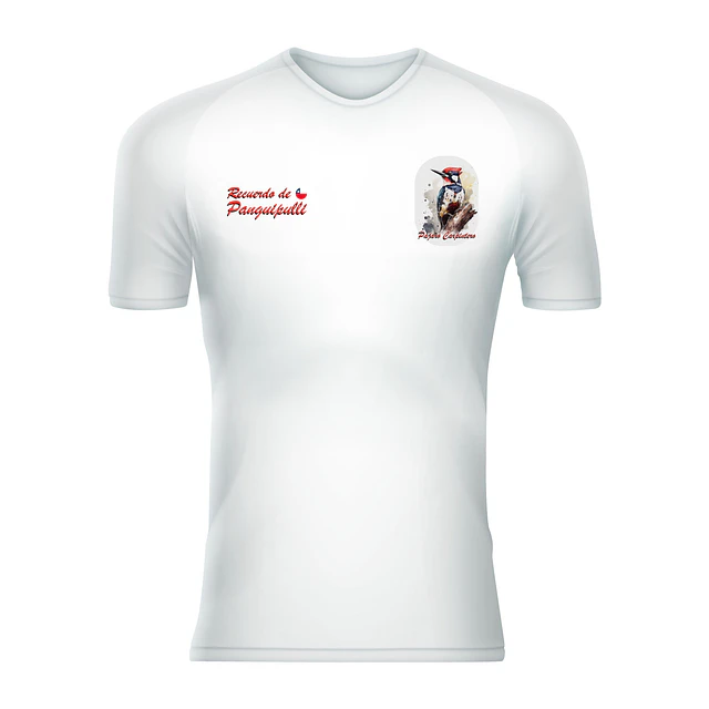 Polera Unisex 100% Poliéster Pájaro Carpintero 