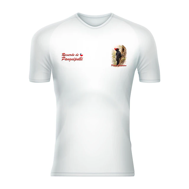 Polera Unisex 100% Poliéster Pájaro Carpintero