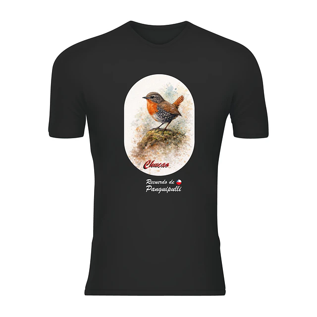 Polera Unisex 100% Poliéster Chucao