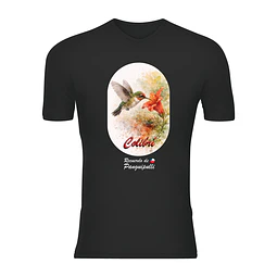 Polera Unisex 100% Poliéster Colibrí
