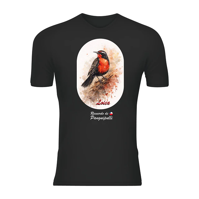 Polera Unisex 100% Poliéster Loica