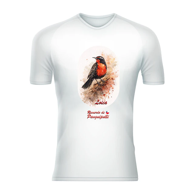 Polera Unisex 100% Poliéster Loica