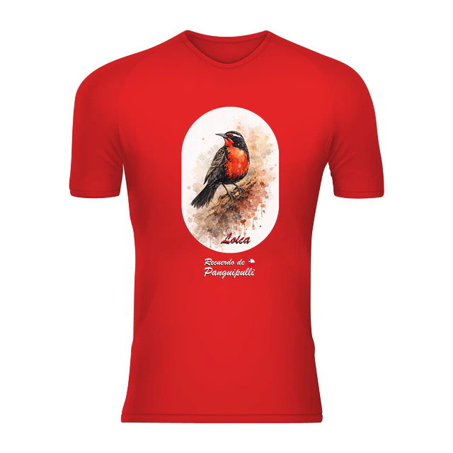 Polera Unisex 100% Poliéster Loica