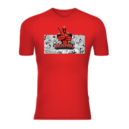 Polera Unisex 100% Poliéster Deadpool