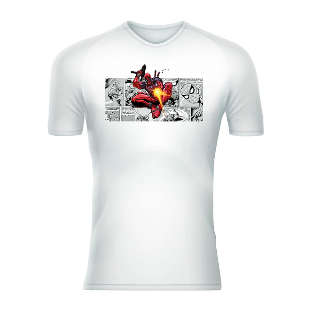 Polera Unisex 100% Poliéster Deadpool