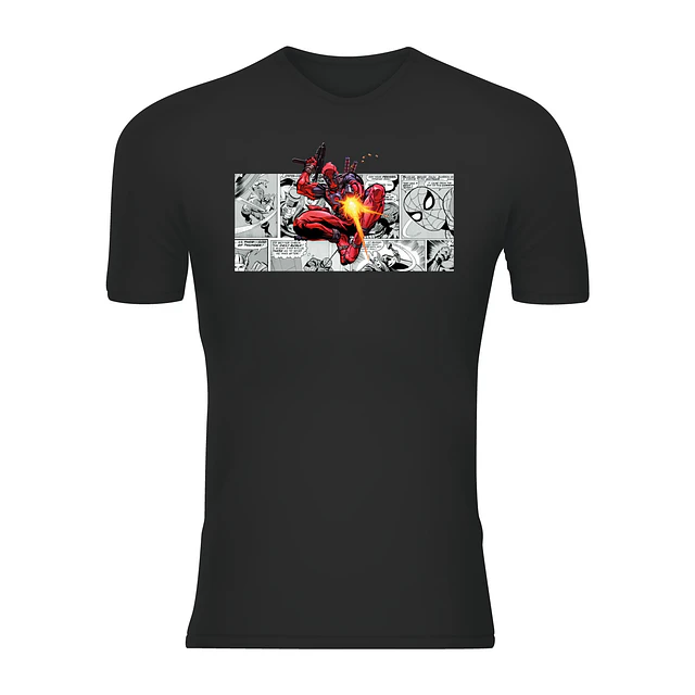 Polera Unisex 100% Poliéster Deadpool