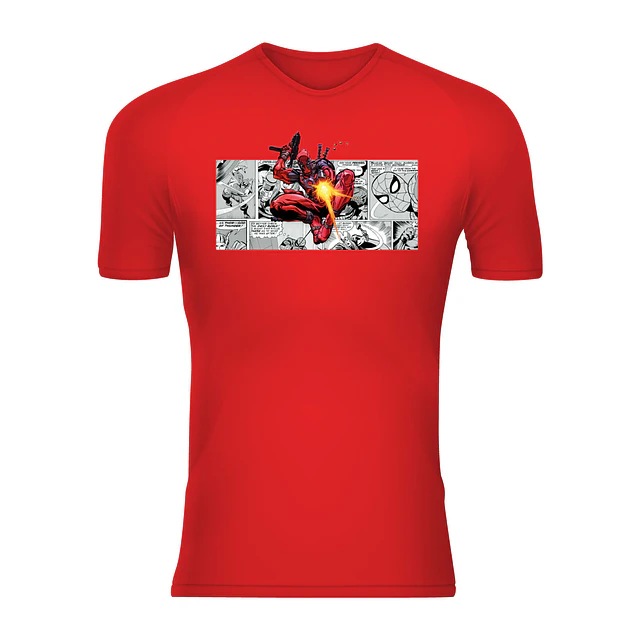 Polera Unisex 100% Poliéster Deadpool