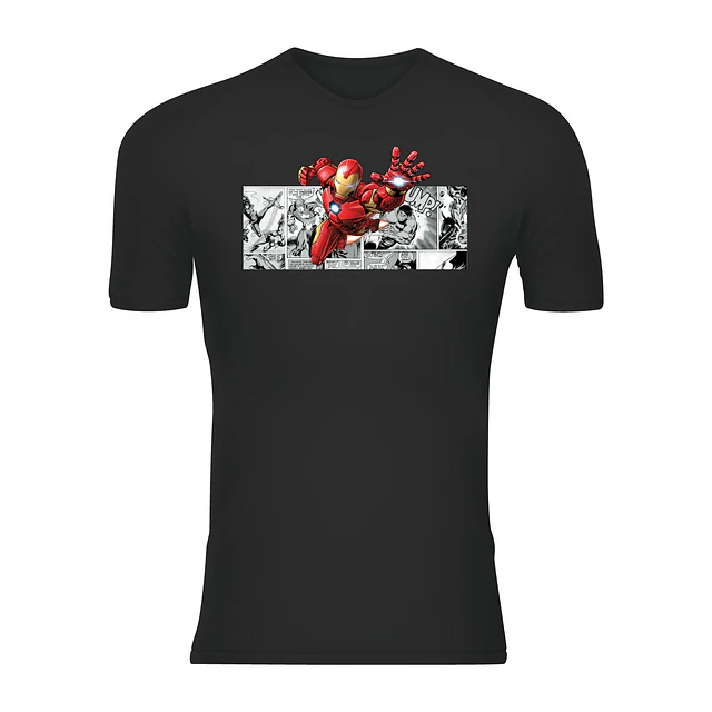Polera Unisex 100% Poliéster Iron Man