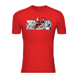 Polera Unisex 100% Poliéster Iron Man