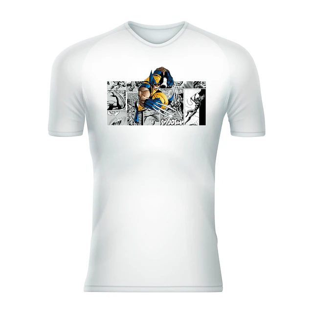 Polera Unisex 100% Poliéster Wolverine