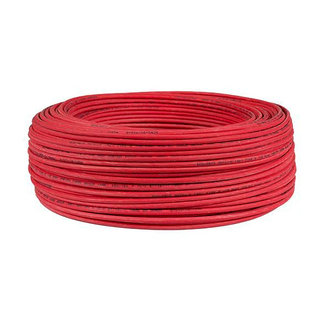 Cable Libre de Halógeno 2.5mm2 Rojo H07Z1-K X Rollo 100 Mts.