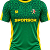 Camiseta de Futbol Il Campione Verde Patrón  