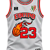 Camiseta de Basquetbol Il Campione Gris Fireball