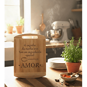 Tábua personalizada para avós 