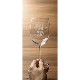 Copo de Vinho Divertida - 