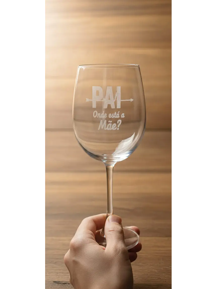 Copo de Vinho Divertida - 