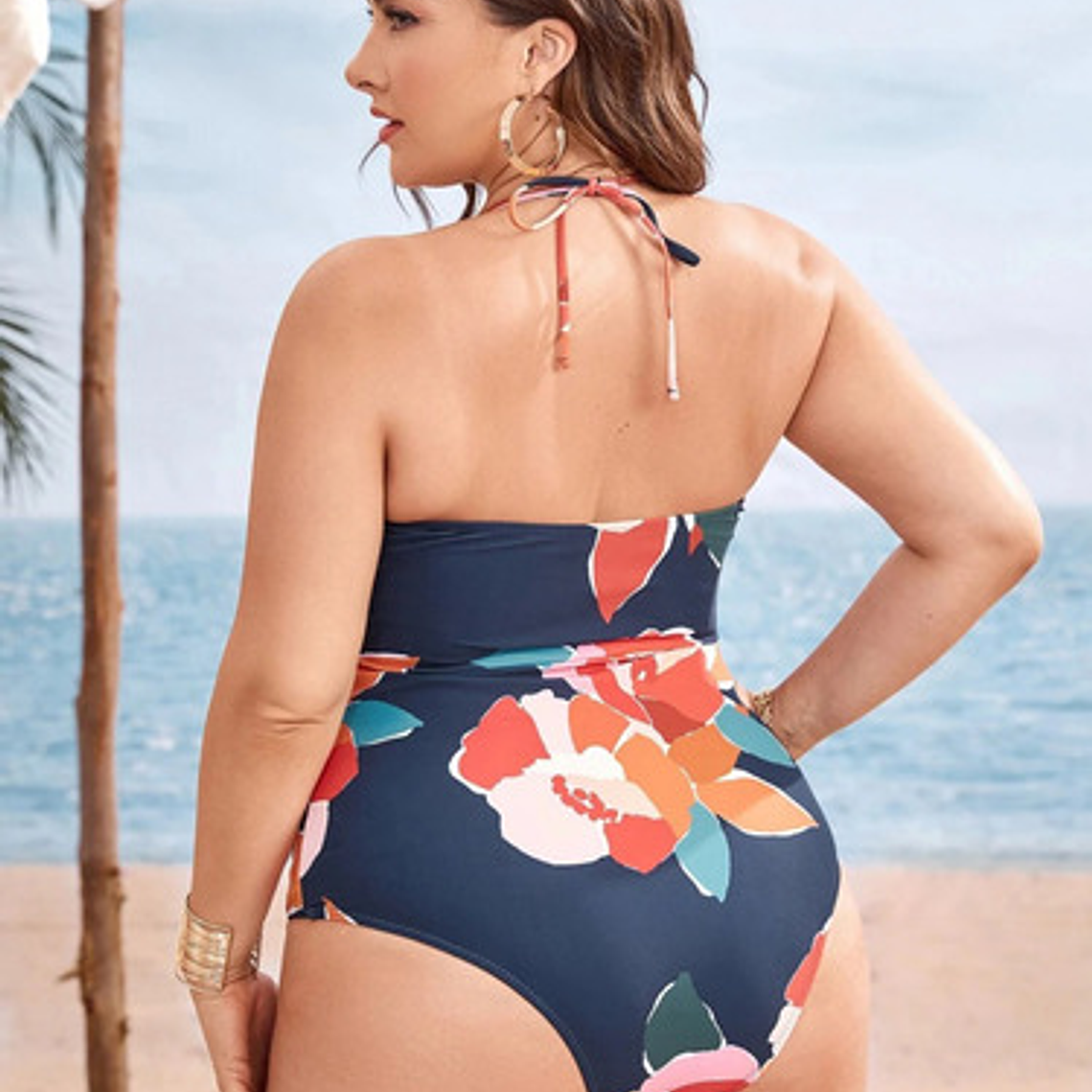 Traje De Baño Entero Tallas Grandes 1pzaesp0 4