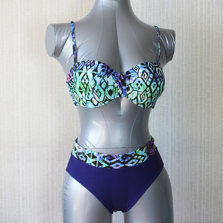 Bikini Tiro Alto 2 Piezas - Bikc/01 3