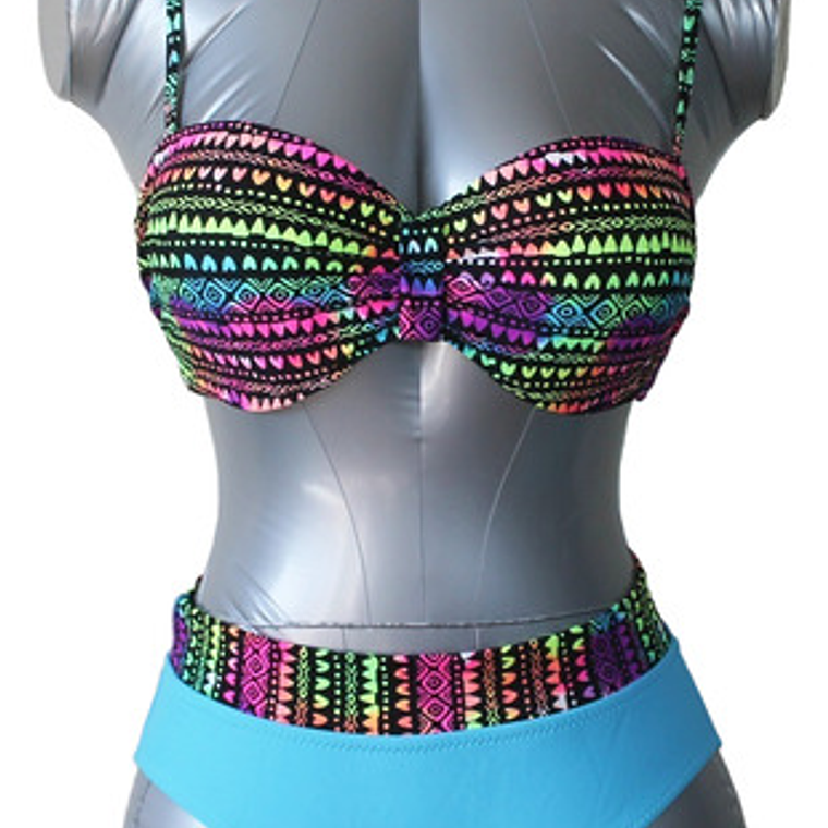 Bikini Tiro Alto 2 Piezas - Bikc/01 7