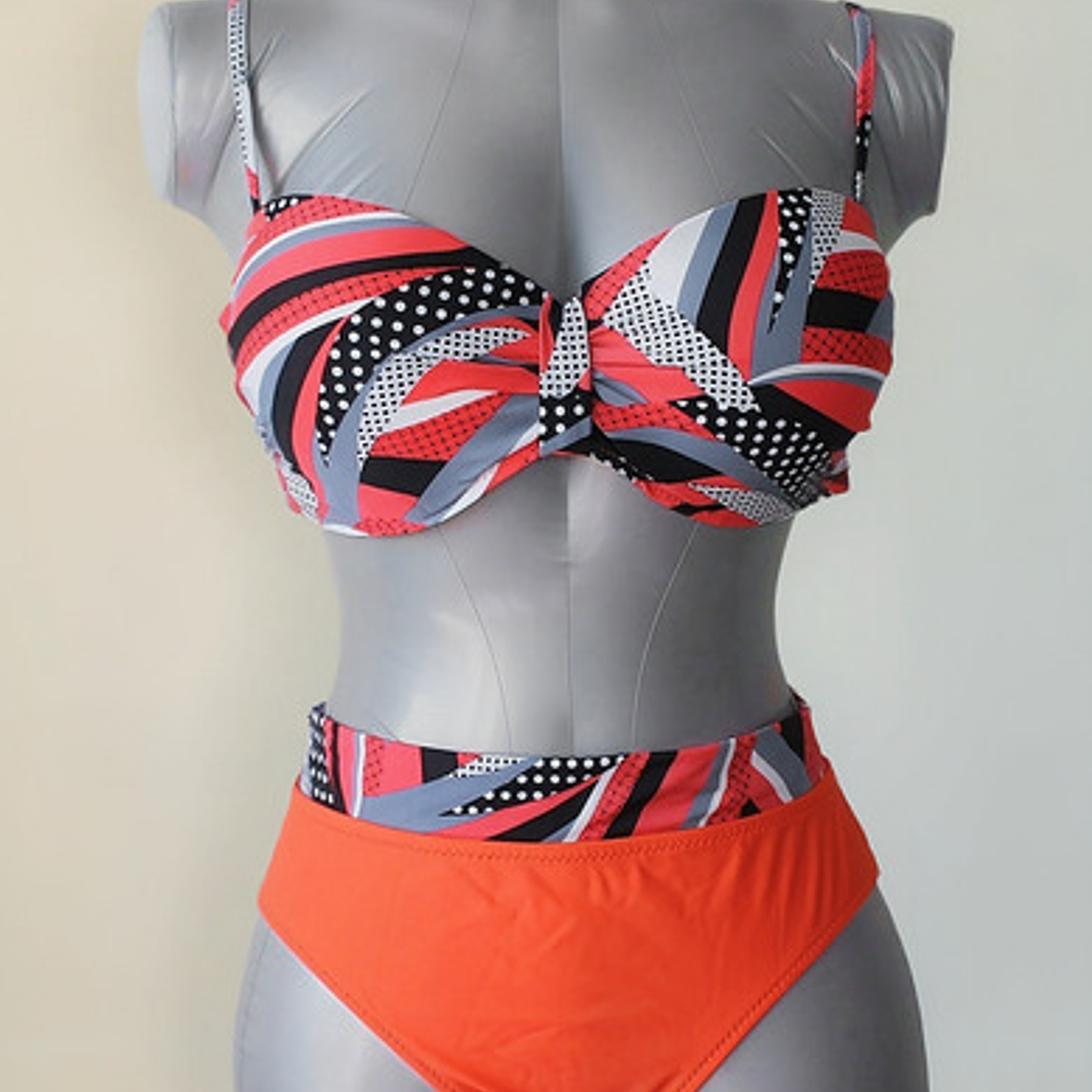 Bikini Tiro Alto 2 Piezas - Bikc/01 9