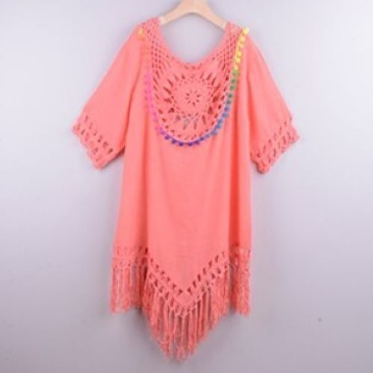 Salida De Playa, Vestido Playero - Vp05 7