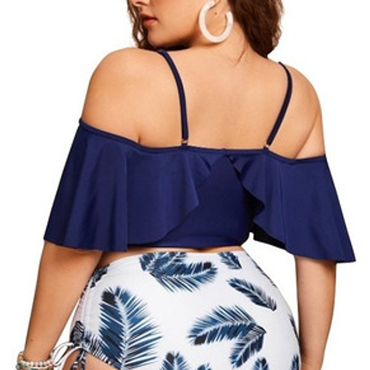 Bikini Tiro Alto Tallas Curvy - Bikga02 9